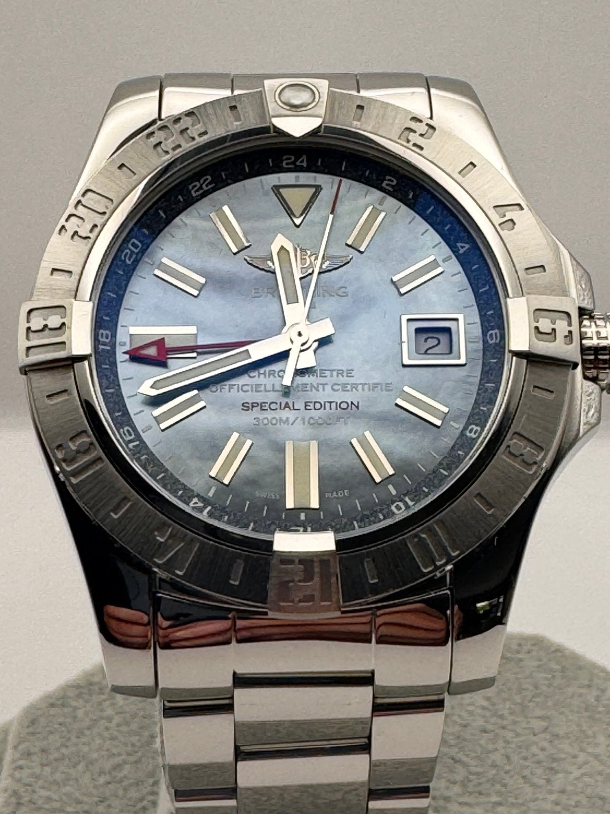 Breitling Avenger II GMT A32390, Verzenden, Zo goed als nieuw, Staal, Breitling