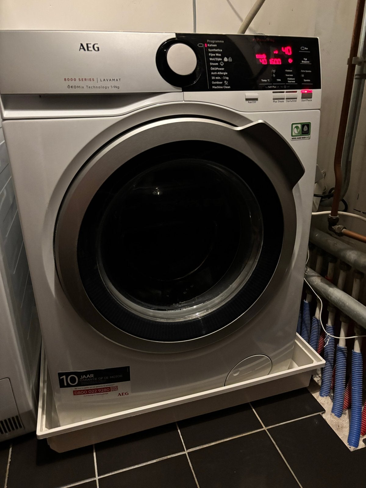 AEG Lavamat 8000 Series Wasmachine - Lagers defect, Witgoed en Apparatuur, Ophalen, 8 tot 10 kg, 1600 toeren of meer, Voorlader
