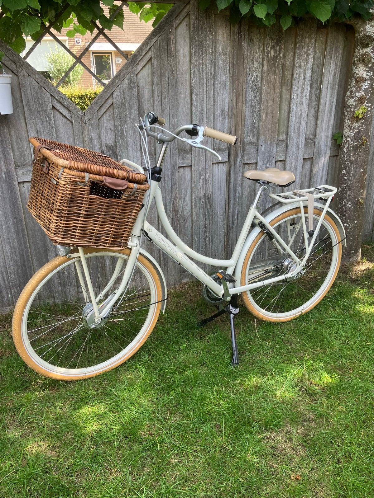Batavus Diva damesfiets met mand maat 50, Ophalen, Terugtraprem, Batavus, Zo goed als nieuw