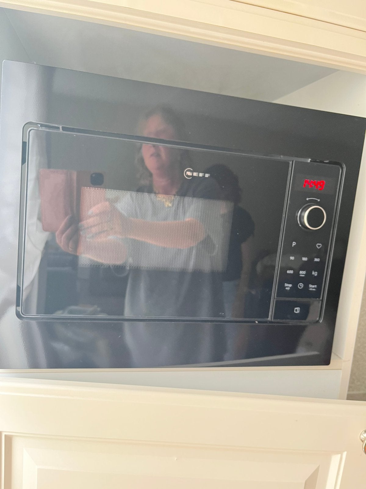 Neff Inbouw Magnetron - Zo goed als nieuw, Ophalen, Inbouw, 45 tot 60 cm, Magnetron