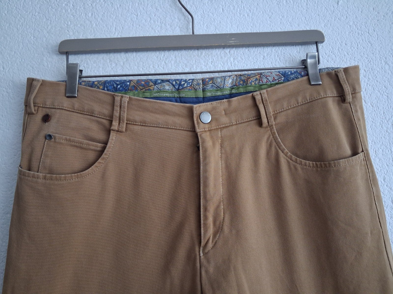 Meyer   Stijlvolle bruine herenbroek - Maat 54, Kleding | Heren, Broeken en Pantalons, Overige maten, Ophalen of Verzenden, Zo goed als nieuw