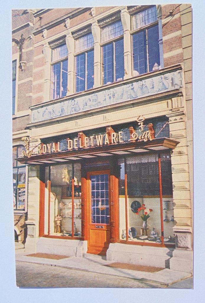 ansichtkaart, Ophalen of Verzenden, 1940 tot 1960, Ongelopen, Zuid-Holland
