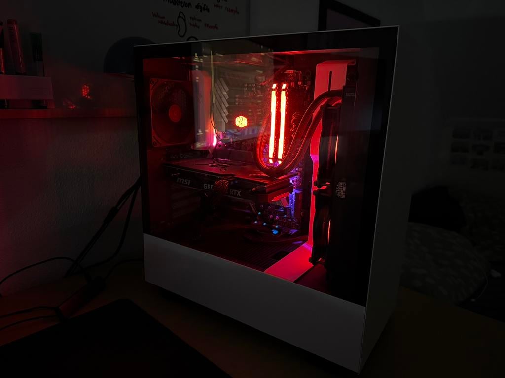 Complete Gaming PC – RTX 4070 / Ryzen 7 5800X3D, Ophalen, Zo goed als nieuw, Gaming, SSD