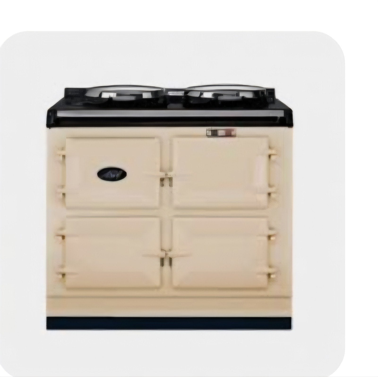 Creme Aga Cooker - 100x90 cm - Gedemonteerd, compleet, Witgoed en Apparatuur, Ophalen, Gebruikt, Vrijstaand, 60 cm of meer