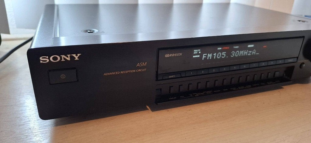Sony ST-SB920QS zwart mooie tuner met RDS, Audio, Tv en Foto, Tuners, Verzenden, Zo goed als nieuw