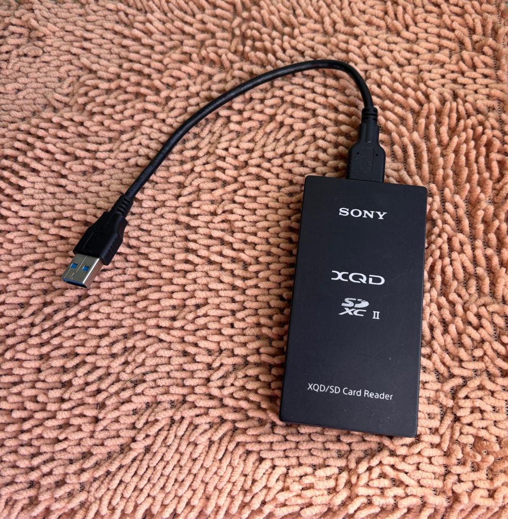 Sony XQD/SD Kaartlezer - USB 3.0, Audio, Tv en Foto, Fotografie | Geheugenkaarten, Ophalen of Verzenden, Zo goed als nieuw, XQD
