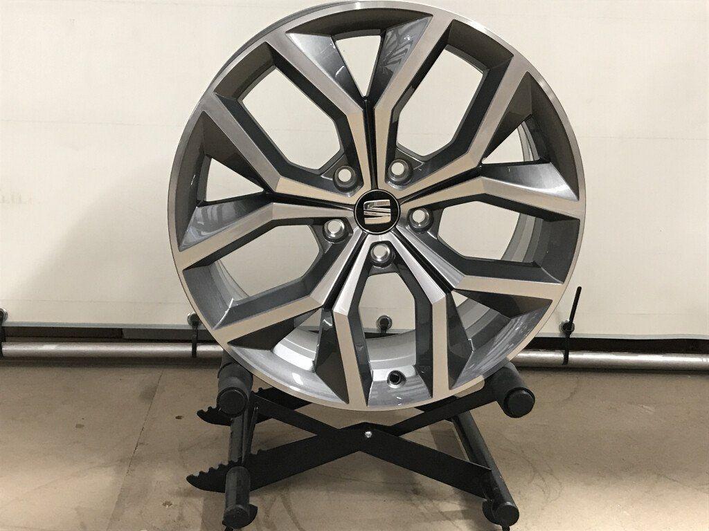 Seat Leon FR lichtmetaal velgen 18"inch 5x112, Auto-onderdelen, Banden en Velgen, Ophalen, Gebruikt, 18 inch, Velg(en)