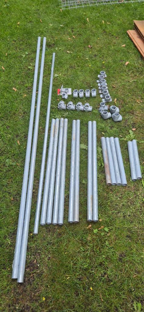 Steigerbuizen en koppelingen ook deels af te nemen, Ophalen, Zo goed als nieuw, 250 mm of meer, Overige typen