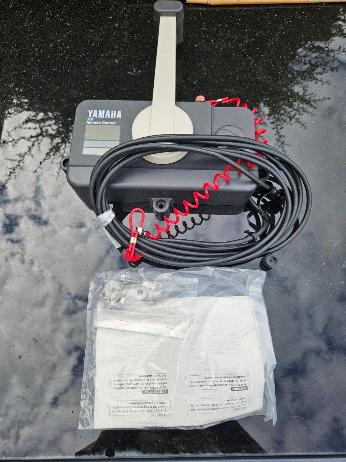yamaha 701 remote control splinternieuw in doos, Ophalen of Verzenden, Nieuw, Motor en Techniek, Zeilboot of Motorboot