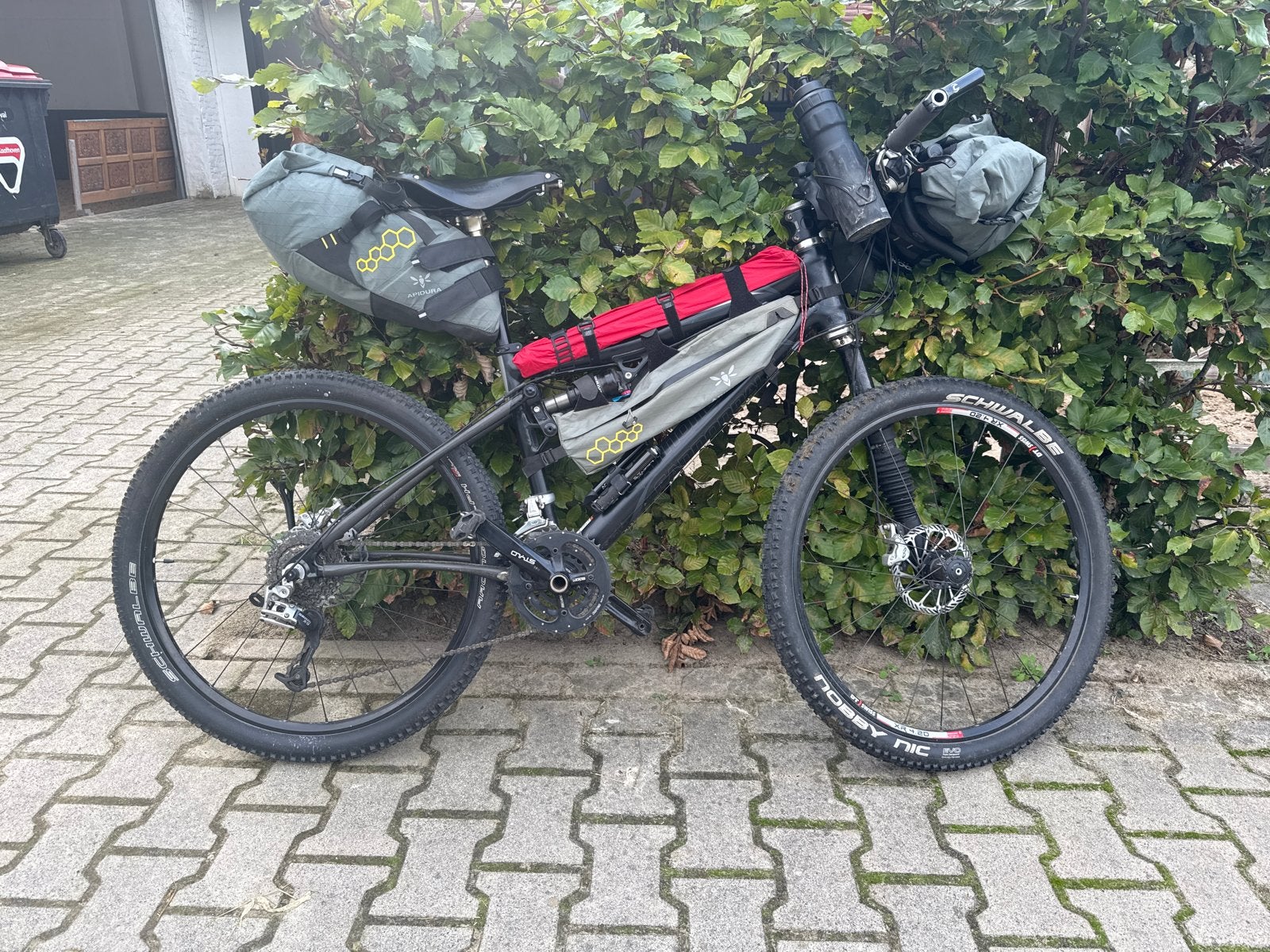 Cannondale Scalpel MTB met Lefty vork en bikepacking tassen, Fietsen en Brommers, Gebruikt, Schijfrem, 53 tot 57 cm, Ophalen