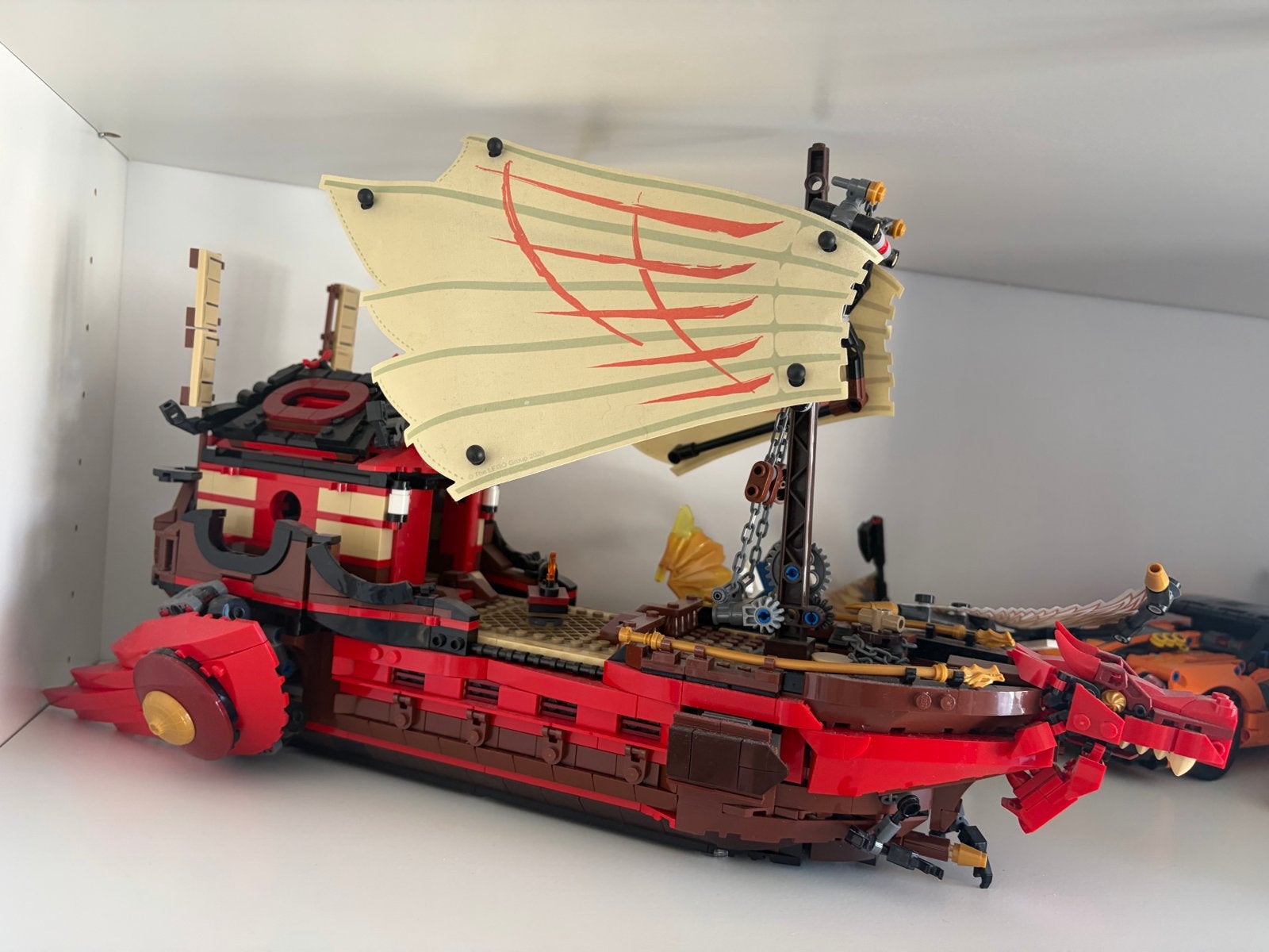 LEGO Ninjago Destiny's Bounty Schip, Ophalen, Zo goed als nieuw, Overige merken