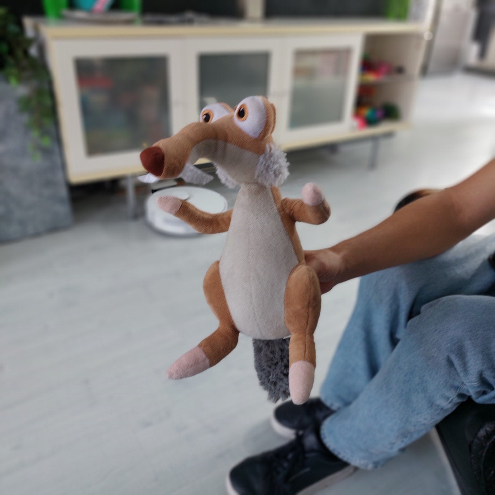 Ice Age Scrat knuffel, Overige merken, Overige karakters, Overige typen, Ophalen of Verzenden