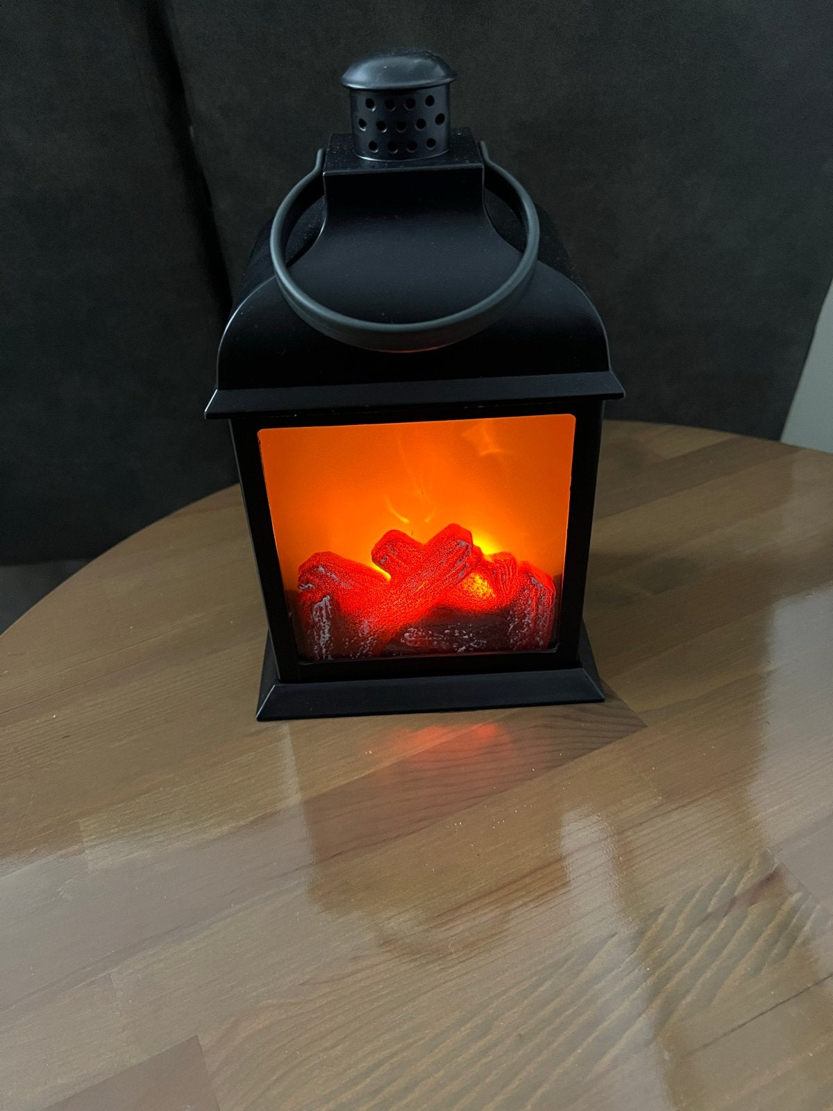 LED Sfeerhaard Lamp - Realistisch Vlam Effect, Overige merken, Kunststof, Zwart, Nieuw