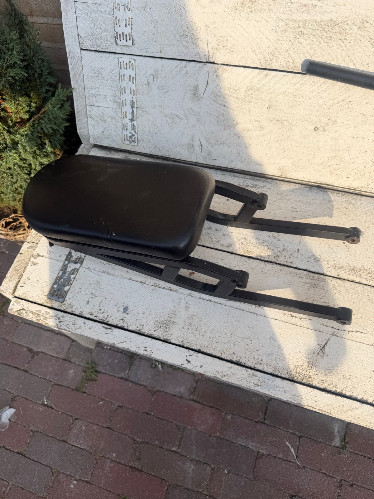 Fietszitje voor achterop de fiets, zwart, Ophalen of Verzenden, Gebruikt, Achterzitje