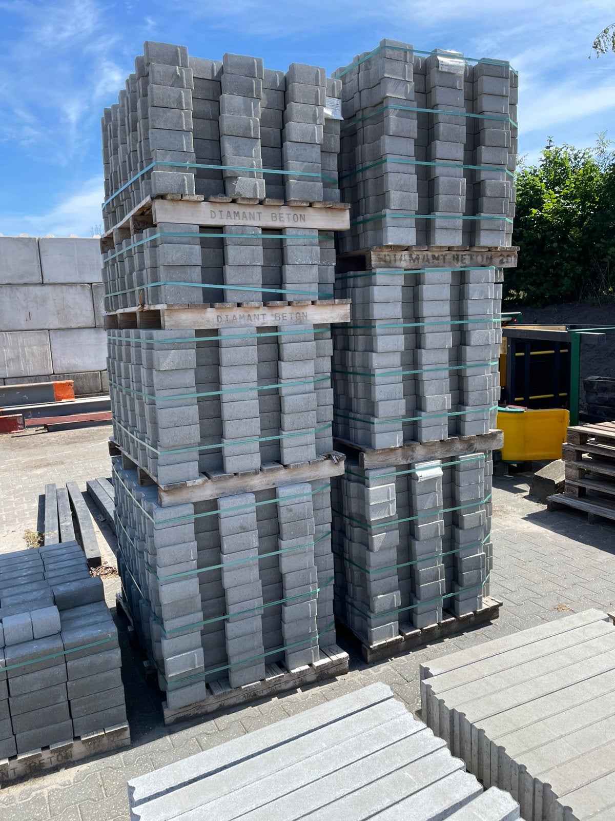 Te koop: H klinkers H-profiel stenen NIEUW, Tuin en Terras, Tegels en Klinkers, Ophalen, Zo goed als nieuw, Beton, Klinkers