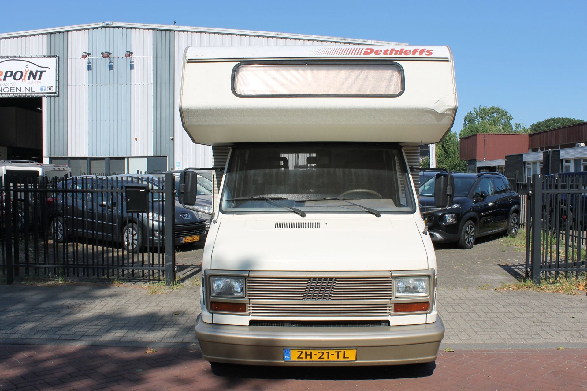 Fiat 280/NA7 KAMPEERAUTO 6 Slaapplaatsen Stuurbekrachtiging/, Douche, Bedrijf, ABS, Fiat