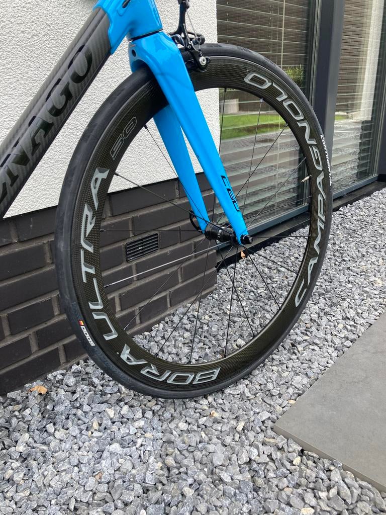 Colnago C60 racefiets met Campagnolo Bora Ultra wielen, Overige merken, 28 inch, Gebruikt, Carbon