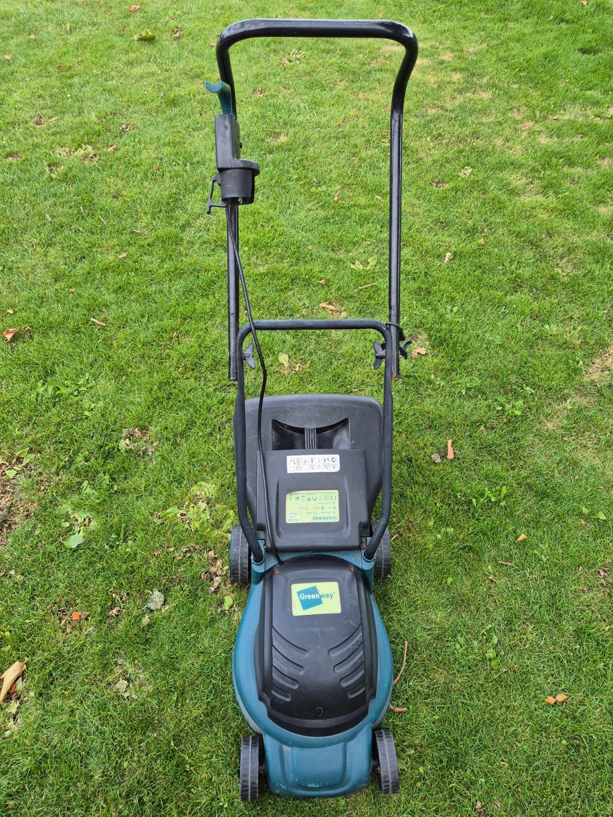 elektrische grasmaaier, Greenway 32 cm, Ophalen, Gebruikt, Elektrische grasmaaier, Opvangbak
