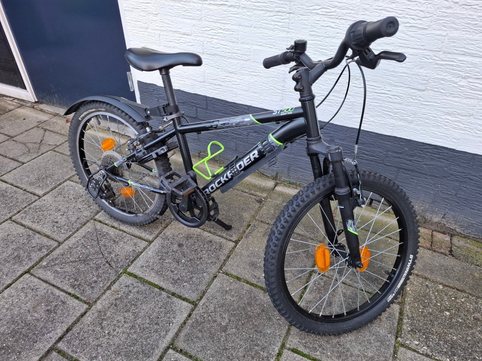 Rockrider 20inc ST500 mountainbike., Ophalen, Gebruikt, Staal, Velgrem