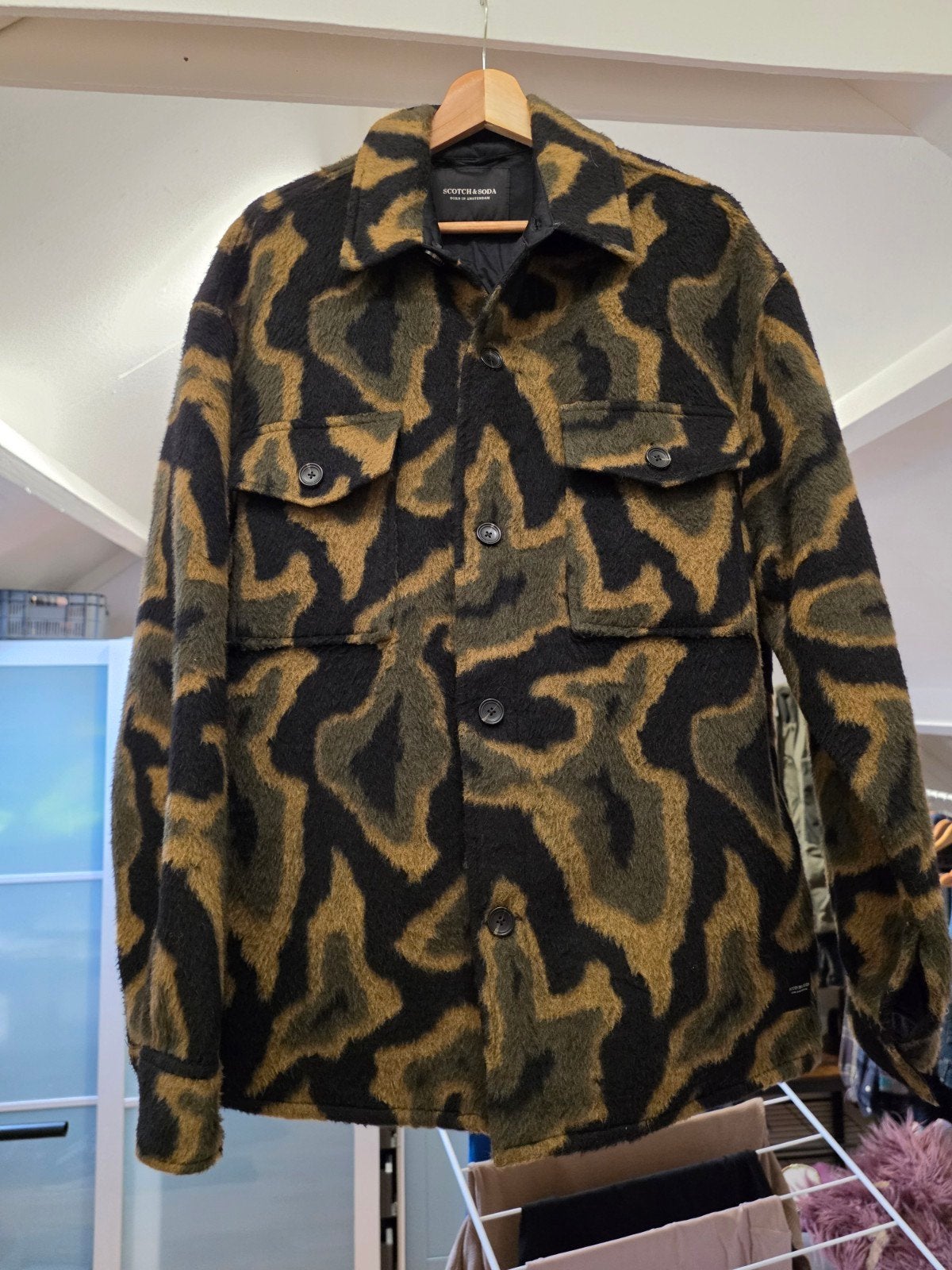 Scotch & Soda winter/herfst jas, Geel, Maat 56/58 (XL), Ophalen of Verzenden, Zo goed als nieuw