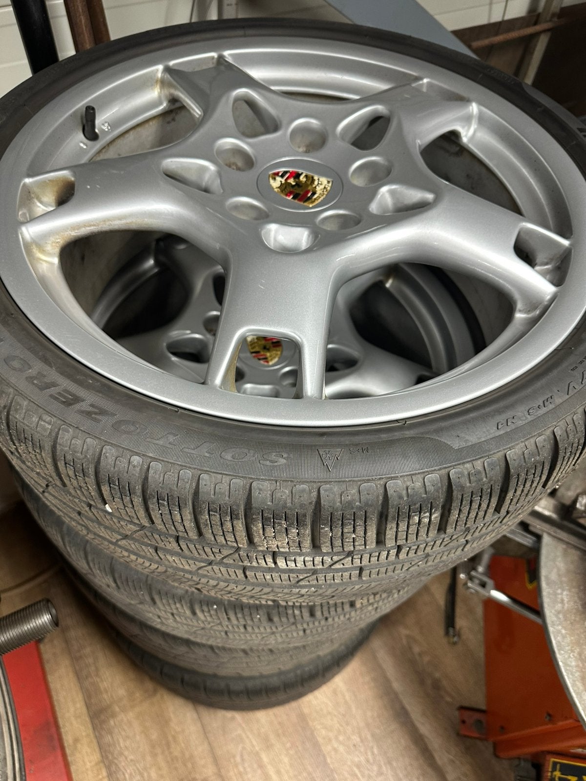 997 4S lobster velgen en set 991 2S 19 inch, Ophalen, 18 inch, Velg(en), Zomerbanden