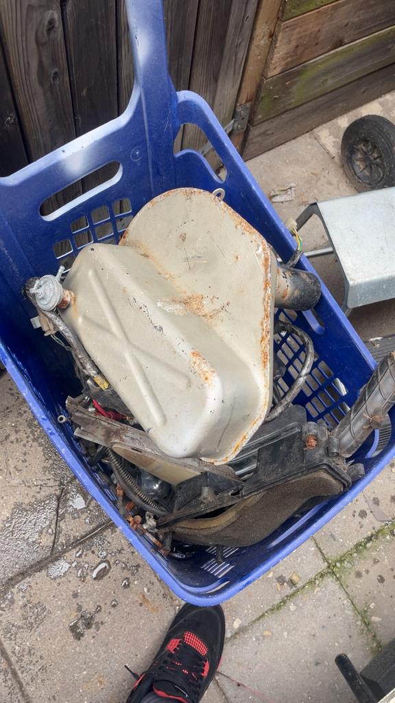 La souris retro scooter onderdelen, Ophalen, Gebruikt