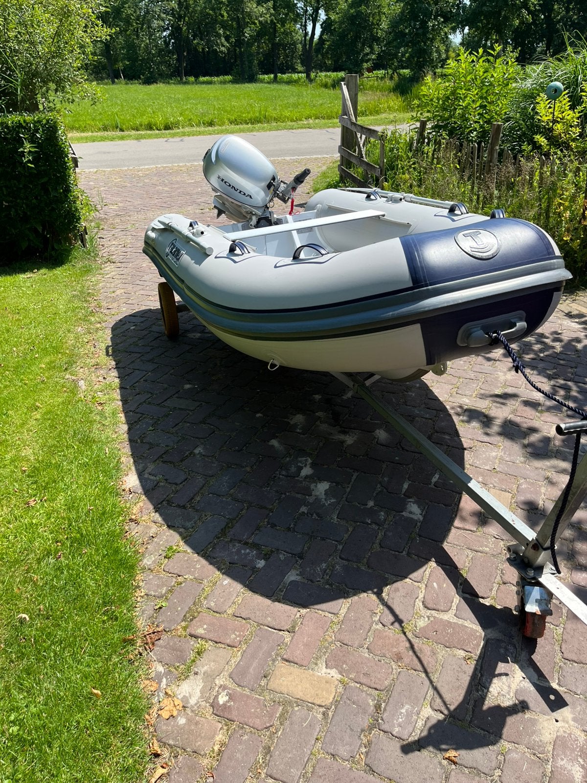 Talamex silverline 310, Ophalen, Zo goed als nieuw, Benzine, 5 tot 10 pk