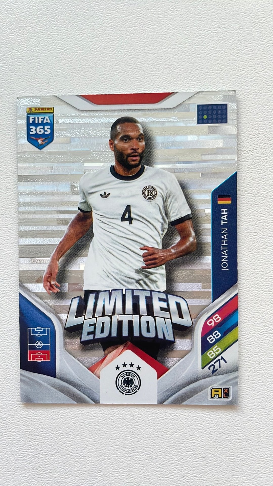 Panini FIFA 365 Adrenalyn 2026 Jonathan Tah Limited Edition, Ophalen of Verzenden, Nieuw, Plaatje
