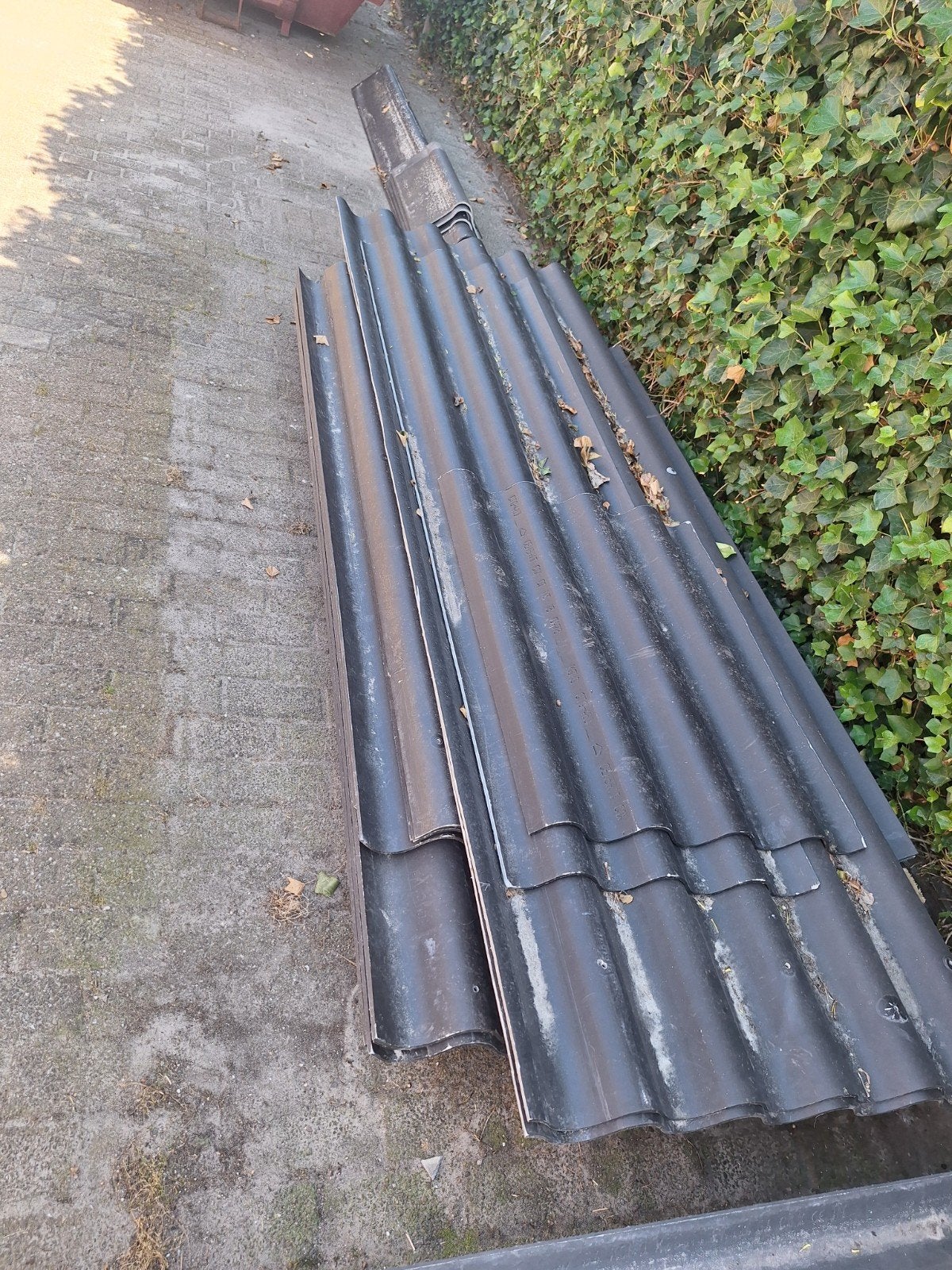 Golfplaten, Ophalen, Overige materialen, Zwart, 15 m² of meer