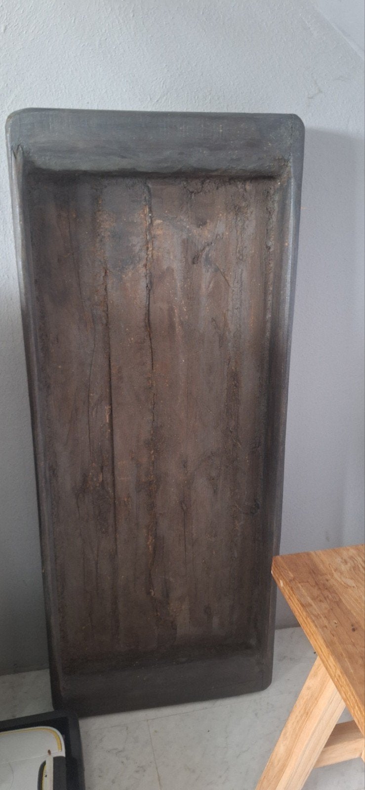 Antieke houten trog/bak - Decoratief en rustiek, Ophalen