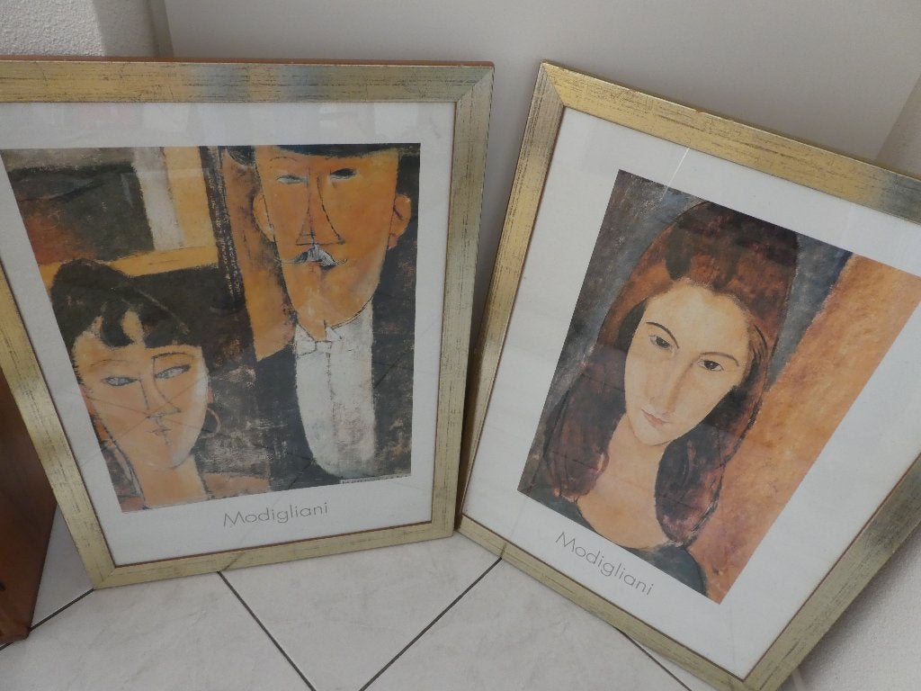 Amadeo Modigliani Bride and Groom en Jeanne Hébuterne, Antiek en Kunst, Ophalen