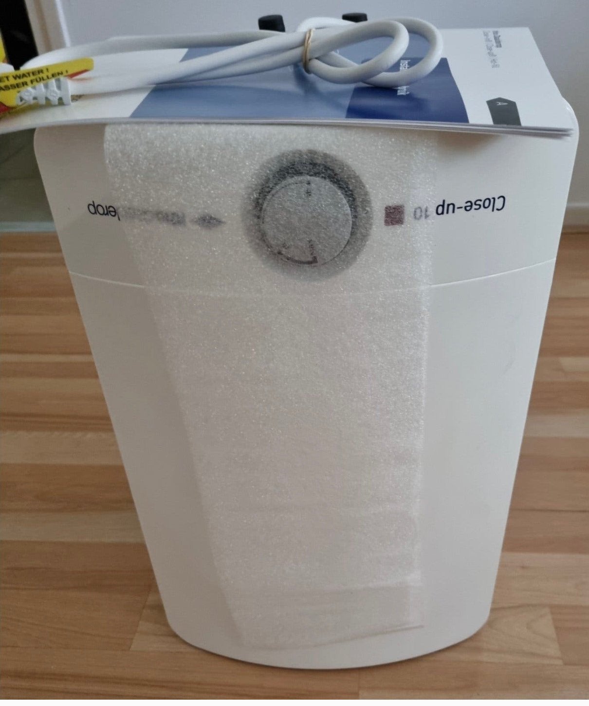 Nieuwe boiler van 10 liter, Minder dan 20 liter, Boiler, Ophalen of Verzenden, Minder dan 3 jaar oud