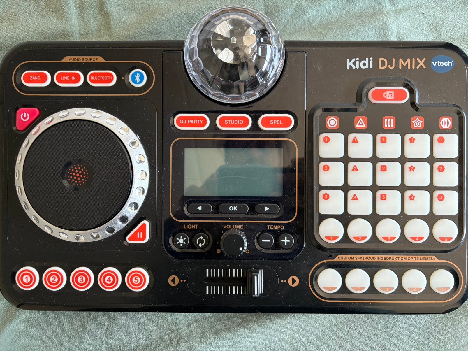 Vtech Kidi DJ Mix, Ophalen, Zo goed als nieuw, Draaitafel, Overige merken