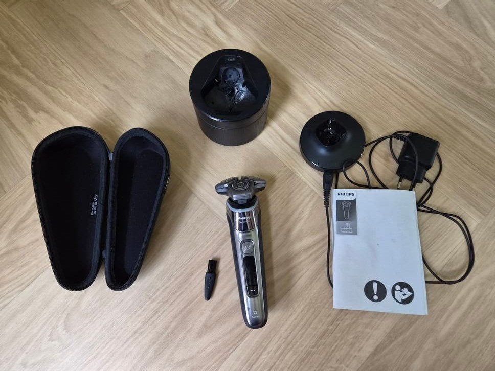 Philips Shaver Series 9000 S9987 scheerapparaat compleet, Ophalen of Verzenden, Zo goed als nieuw, Scheren en Epileren