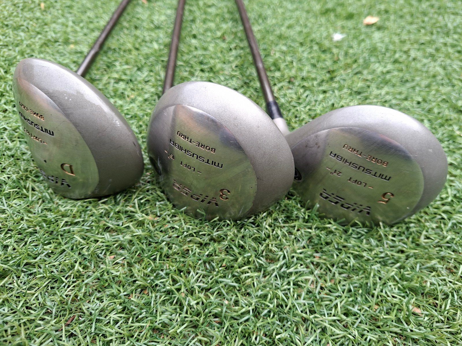 Foto 8 van Mitsushiba heren standaard R Golfset: 3 Woods en 8 IJzers (G