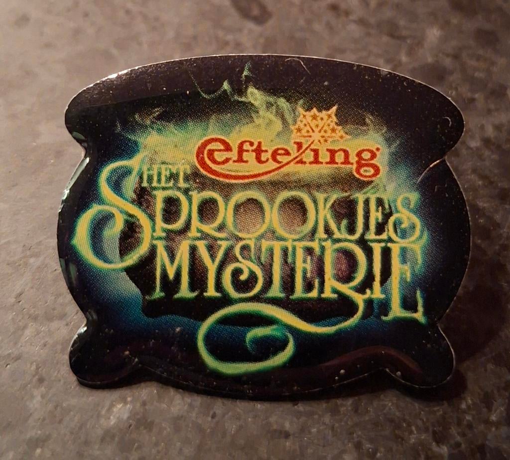 Efteling pin Sprookjes Mysterie, Verzamelen, Efteling, Button of Speldje, Ophalen