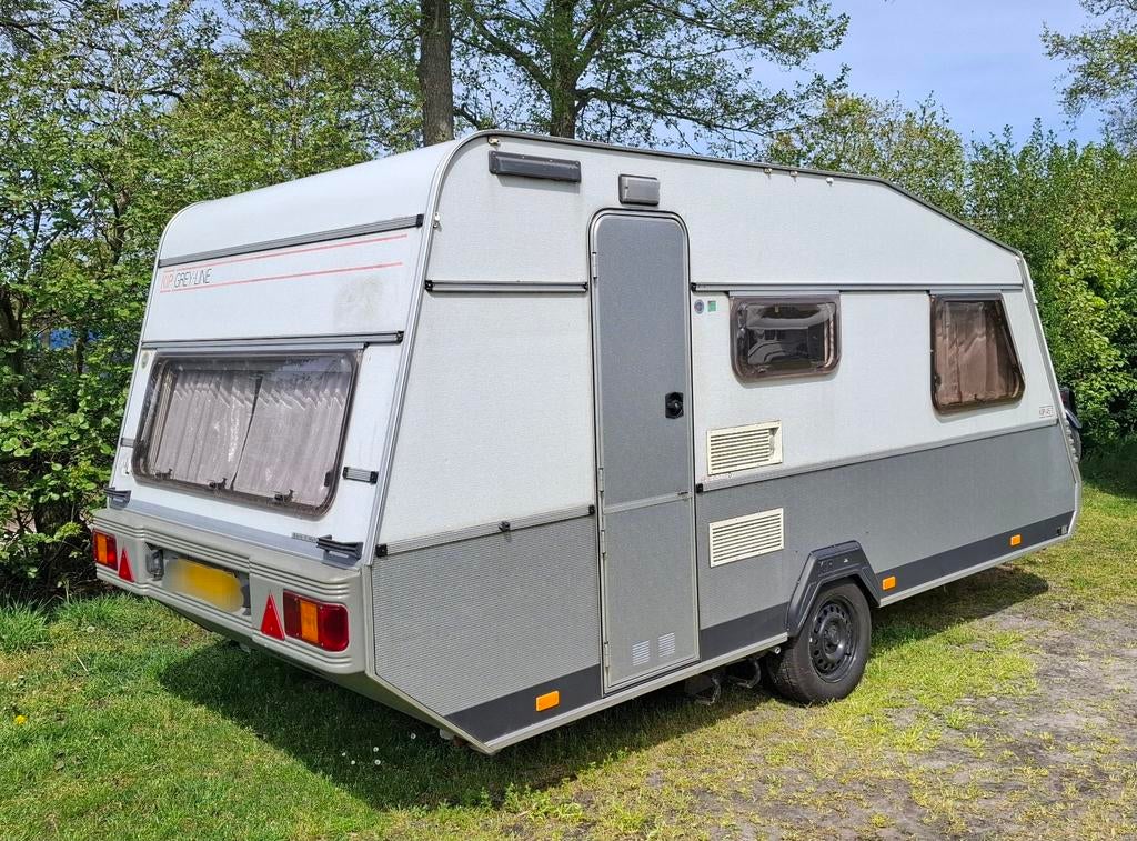 Kip Greyline KG 45 T caravan met stapelbed, Caravans en Kamperen, Rondzit, Kip, 750 - 1000 kg, Particulier