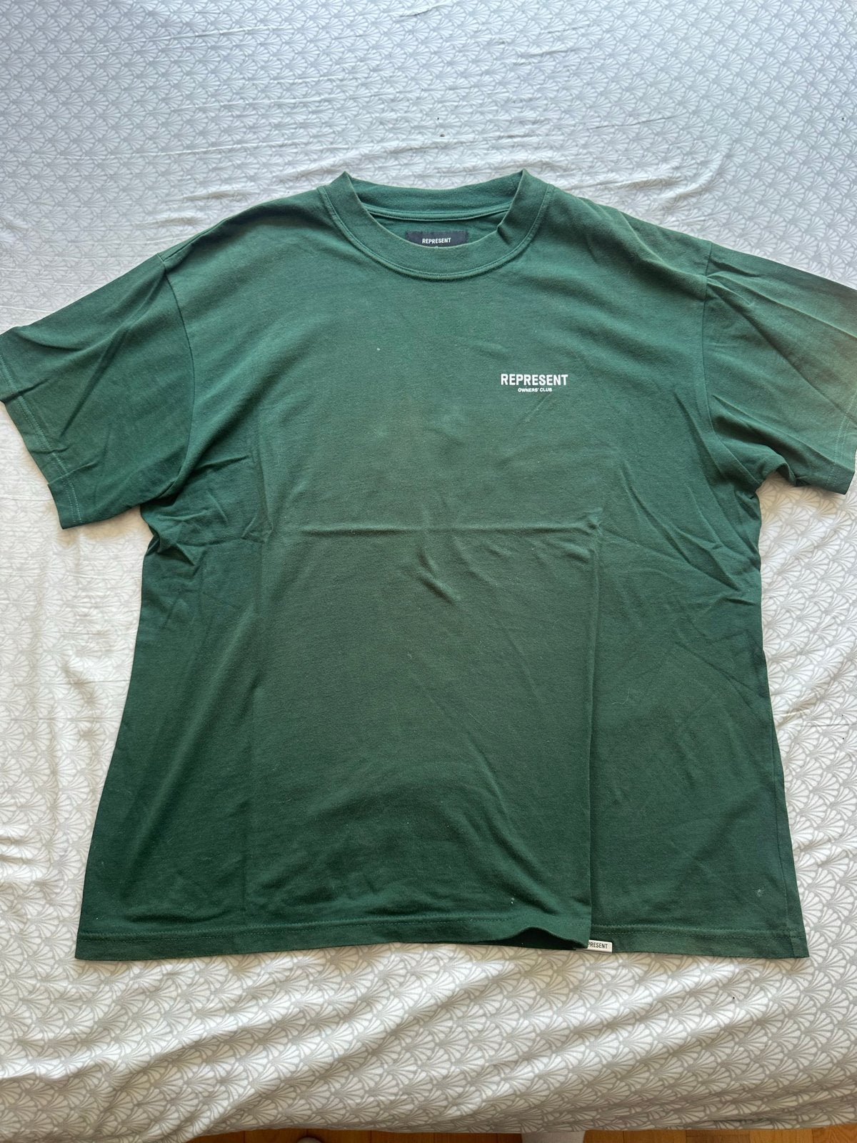Represent Owners' Club T-shirt (Groen & Zwart), Ophalen of Verzenden, Zo goed als nieuw, Maat 48/50 (M), Groen