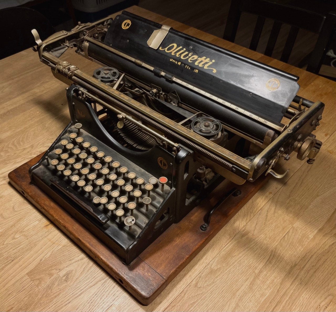 Olivetti typemachine, Diversen, Ophalen, Gebruikt