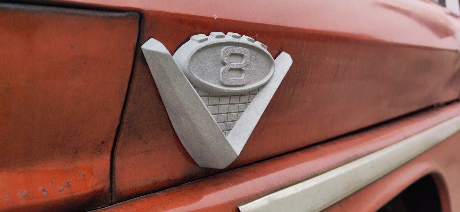 gmc ornament 1960-66 custom cab badge, Ophalen of Verzenden, Nieuw