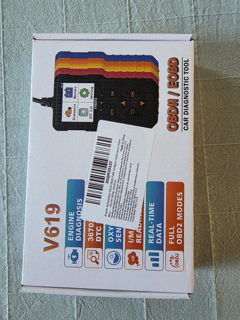 Scanner obd 2, nieuw in verpakking, Auto diversen, Ophalen of Verzenden, Nieuw