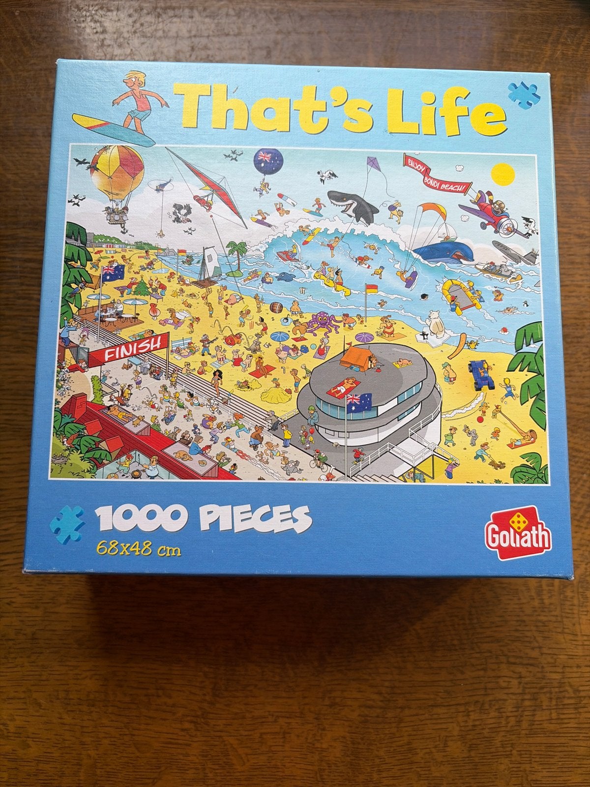 Goliath That's Life Legpuzzel 1000 stukjes, Ophalen of Verzenden, 500 t/m 1500 stukjes, Gebruikt, Legpuzzel