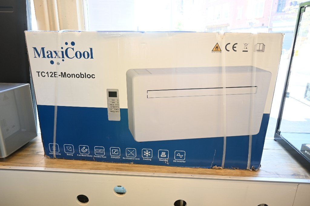 MaxiCool TC12E-Monoblock Airco 3,5kW (Heating & Cooling), Koelen en Ontvochtigen, -, Minder dan 60 m³, -