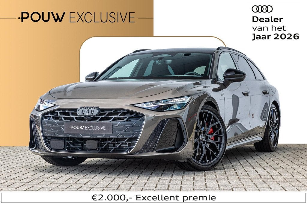 Audi A6 Avant 2.0 e-hybrid 367pk quattro S edition Competiti, Automaat, 12 maanden, 2165 kg, 4 cilinders