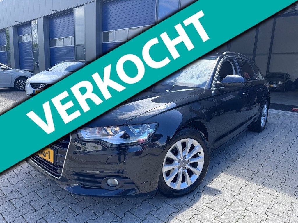 Audi A6 Avant 2.0 TFSI Business Edition Automaat nieuwe kett, Auto's, Audi, Euro 5, Gebruikt, Zwart, 4 cilinders