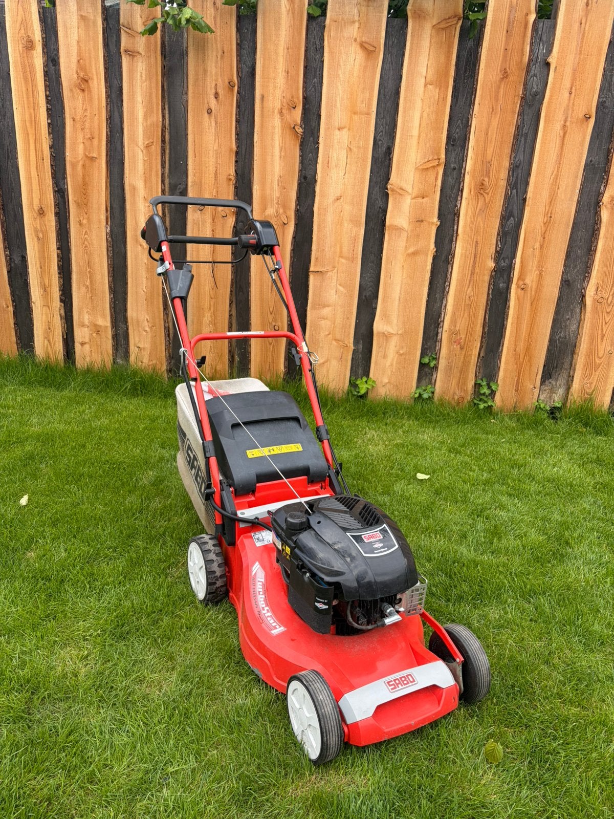 Sabo 47 Vario E grasmaaier, Ophalen, Zo goed als nieuw