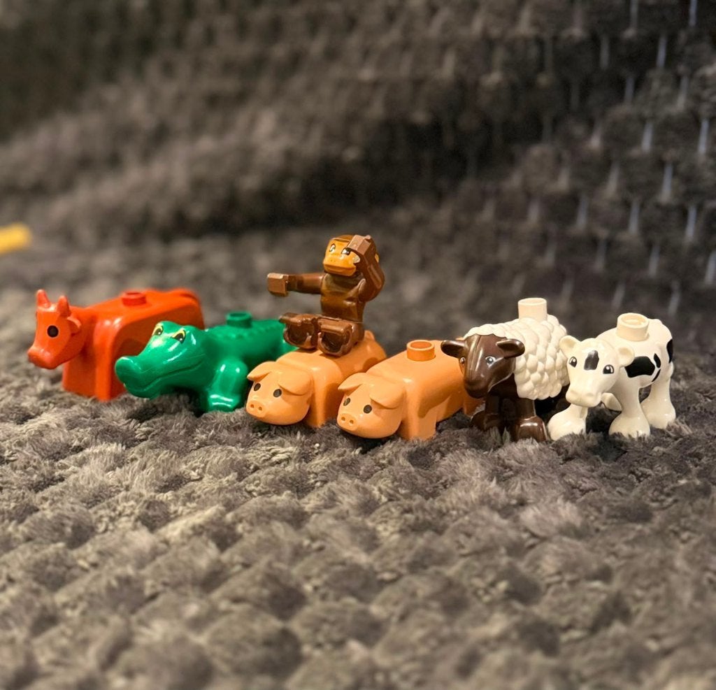 LEGO Duplo dieren – krokodil, koeien, varkens & meer, Kinderen en Baby's, Speelgoed | Duplo en Lego, Gebruikt, Overige thema's