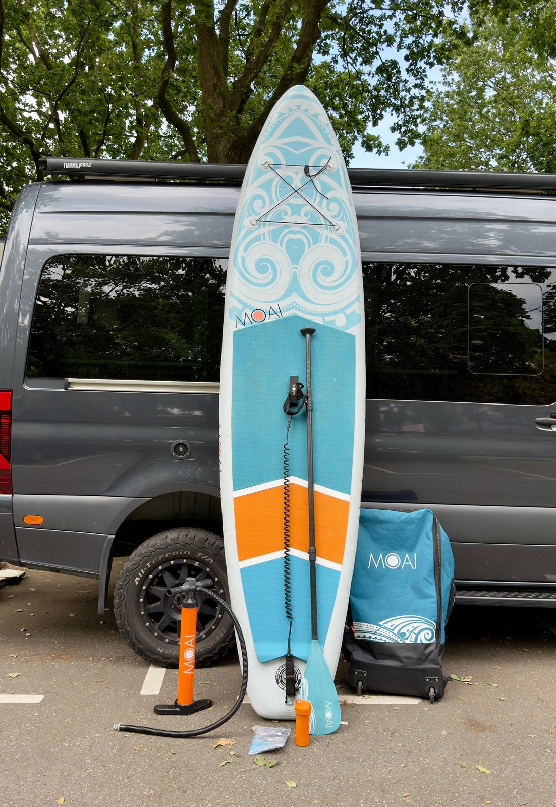 MOAI All-Round SUP 10'6 Pakket, Watersport en Boten, Suppen, Zo goed als nieuw, SUP-boards, Ophalen