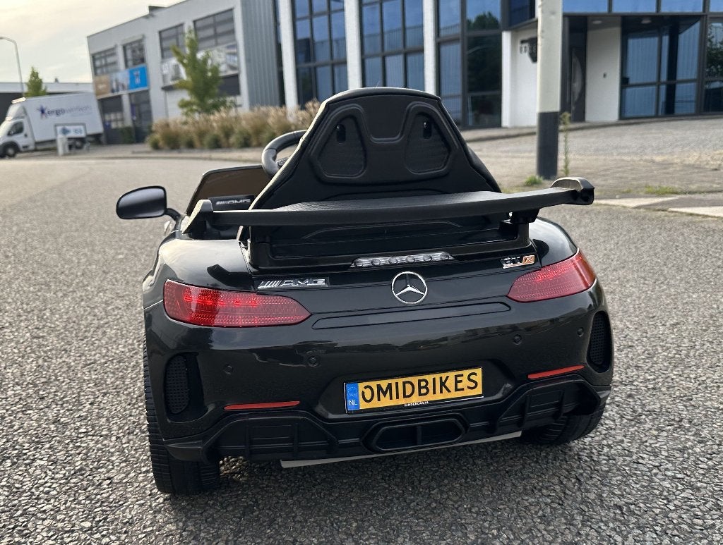 Mercedes-Benz GT-R AMG wit 12V Afstandsbediening, MP3, AUX, Kinderen en Baby's, Speelgoed | Buiten | Voertuigen en Loopfietsen