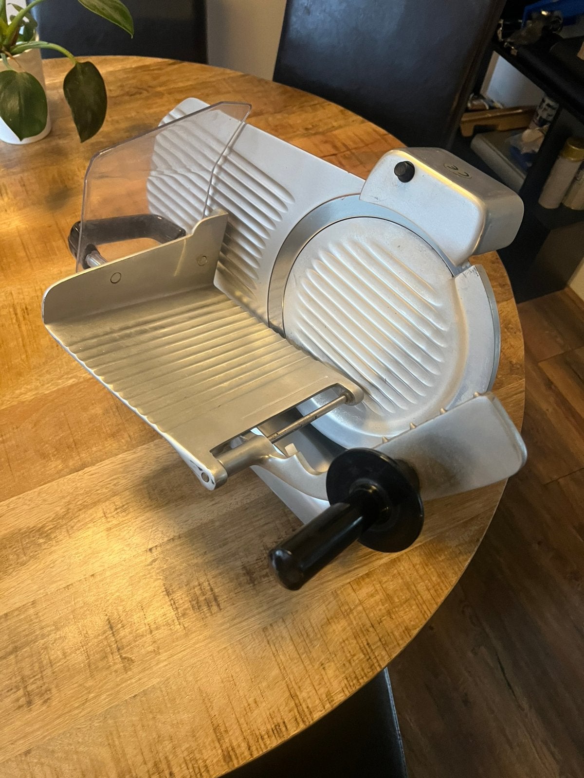 Snijdmachine vleeswaren kaaswaren, Ophalen of Verzenden, Gebruikt